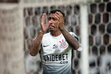 Sao Paulo (SP), Brezilya 05 / 28 / 2024 - SuLAMERICANA vs CORINTHIANS Quimica Arena, Sao Paulo-SP, bu akşam, 28 Mayıs 2024.