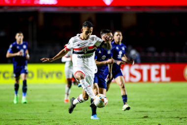 Sao Paulo (SP), Brezilya 05 / 29 / 2024 - Copa Libertadores de America grubunun altıncı turu, 29 Mayıs 2024 Çarşamba akşamı Morumbis Stadyumu 'nda düzenlendi..