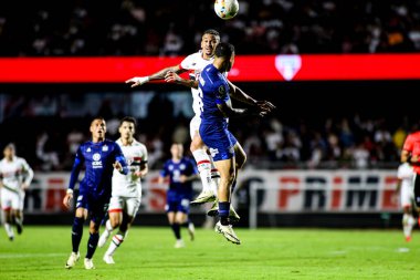 Sao Paulo (SP), Brezilya 05 / 29 / 2024 - Copa Libertadores de America grubunun altıncı turu, 29 Mayıs 2024 Çarşamba akşamı Morumbis Stadyumu 'nda düzenlendi..