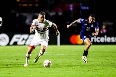 Sao Paulo (SP), Brezilya 05 / 29 / 2024 - Copa Libertadores de America grubunun altıncı turu, 29 Mayıs 2024 Çarşamba akşamı Morumbis Stadyumu 'nda düzenlendi..