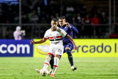 Sao Paulo (SP), Brezilya 05 / 29 / 2024 - Copa Libertadores de America grubunun altıncı turu, 29 Mayıs 2024 Çarşamba akşamı Morumbis Stadyumu 'nda düzenlendi..