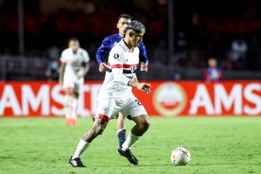 Sao Paulo (SP), Brezilya 05 / 29 / 2024 - Copa Libertadores de America grubunun altıncı turu, 29 Mayıs 2024 Çarşamba akşamı Morumbis Stadyumu 'nda düzenlendi..