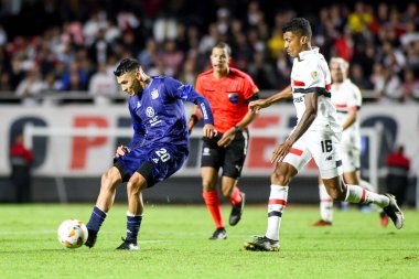 Sao Paulo (SP), Brezilya 05 / 29 / 2024 - Copa Libertadores de America grubunun altıncı turu, 29 Mayıs 2024 Çarşamba akşamı Morumbis Stadyumu 'nda düzenlendi..