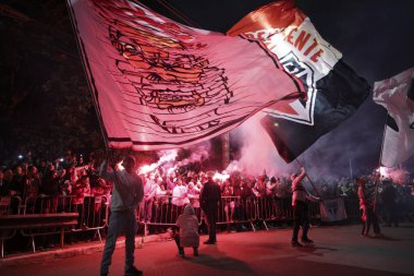Sao Paulo (SP), Brezilya 05 / 29 / 2024 - Copa Libertadores de America 'nın grup sahnesi, 29 Mayıs 2024 Çarşamba akşamı Morumbis Stadyumu' nda gerçekleşti..
