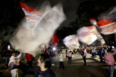 Sao Paulo (SP), Brezilya 05 / 29 / 2024 - Copa Libertadores de America 'nın grup sahnesi, 29 Mayıs 2024 Çarşamba akşamı Morumbis Stadyumu' nda gerçekleşti..