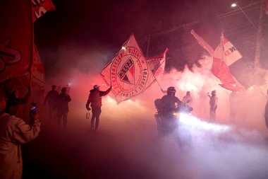 Sao Paulo (SP), Brezilya 05 / 29 / 2024 - Copa Libertadores de America 'nın grup sahnesi, 29 Mayıs 2024 Çarşamba akşamı Morumbis Stadyumu' nda gerçekleşti..