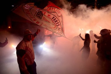 Sao Paulo (SP), Brezilya 05 / 29 / 2024 - Copa Libertadores de America 'nın grup sahnesi, 29 Mayıs 2024 Çarşamba akşamı Morumbis Stadyumu' nda gerçekleşti..