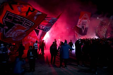 Sao Paulo (SP), Brezilya 05 / 29 / 2024 - Copa Libertadores de America 'nın grup sahnesi, 29 Mayıs 2024 Çarşamba akşamı Morumbis Stadyumu' nda gerçekleşti..