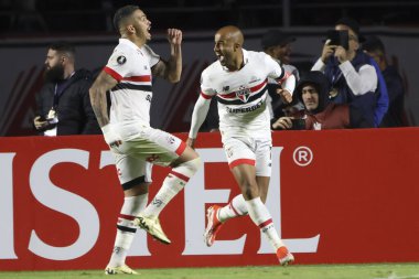 Sao Paulo (SP), Brezilya 05 / 29 / 2024 - Copa Libertadores de America 'nın grup sahnesi, 29 Mayıs 2024 Çarşamba akşamı Morumbis Stadyumu' nda gerçekleşti..