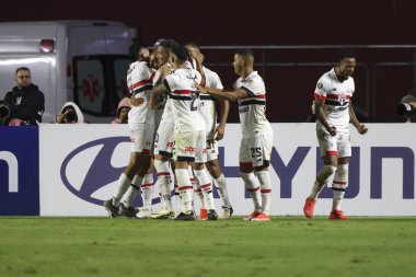Sao Paulo (SP), Brezilya 05 / 29 / 2024 - Copa Libertadores de America 'nın grup sahnesi, 29 Mayıs 2024 Çarşamba akşamı Morumbis Stadyumu' nda gerçekleşti..