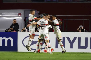 Sao Paulo (SP), Brezilya 05 / 29 / 2024 - Copa Libertadores de America 'nın grup sahnesi, 29 Mayıs 2024 Çarşamba akşamı Morumbis Stadyumu' nda gerçekleşti..