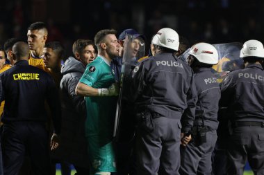 Sao Paulo (SP), Brezilya 05 / 29 / 2024 - Copa Libertadores de America 'nın grup sahnesi, 29 Mayıs 2024 Çarşamba akşamı Morumbis Stadyumu' nda gerçekleşti..