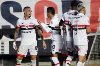 Sao Paulo (SP), Brezilya 05 / 29 / 2024 - Copa Libertadores de America 'nın grup sahnesi, 29 Mayıs 2024 Çarşamba akşamı Morumbis Stadyumu' nda gerçekleşti..