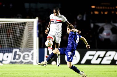 Sao Paulo (SP), Brezilya 05 / 29 / 2024 - Copa Libertadores de America grubunun altıncı turu, 29 Mayıs 2024 Çarşamba akşamı Morumbis Stadyumu 'nda düzenlendi..