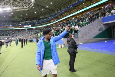 Sao Paulo (SP), Brezilya 05 / 30 / 2024 - LIBERTADORES vs PALMEIRAS, Copa Conmebol Libertadores de Futebol 'un grup aşamasının altıncı turu için geçerli, bu Perşembe gecesi, 30 Mayıs 2024 tarihinde, Allianz Parque, Sao Paulo' da.