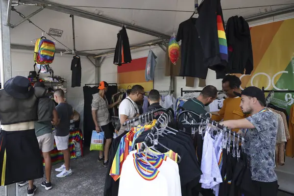 Sao Paulo (SP), Brezilya 05 / 30 / 2024 The 23. LGBT + Çeşitlilik Kültür Fuarı, ParadaSP - Sao Paulo LGBT Onur Yürüyüşü Derneği tarafından düzenlendi.