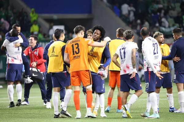 Sao Paulo (SP), Brezilya 05 / 30 / 2024 - Copa Conmebol Libertadores de Futebol 'un LIBERTADORES-PALMEIRAS maç grubu sahnesi, 30 Mayıs 2024 Perşembe akşamı, Sao Paulo' daki Allianz Parque 'da. 