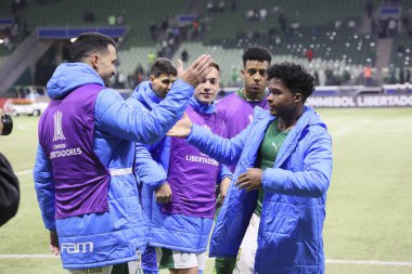 Sao Paulo (SP), Brezilya 05 / 30 / 2024 - LIBERTADORES vs PALMEIRAS, Copa Conmebol Libertadores de Futebol 'un grup aşamasının altıncı turu için geçerli, bu Perşembe gecesi, 30 Mayıs 2024 tarihinde, Allianz Parque, Sao Paulo' da. 