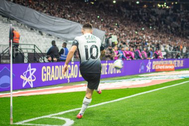 Sao Paulo (SP), Brezilya 01 / 06 / 2024 - Sao Paulo-SP 'deki Neo Quimica Arena' da BRAZILEIRO vs CORINTHIANS maçı.