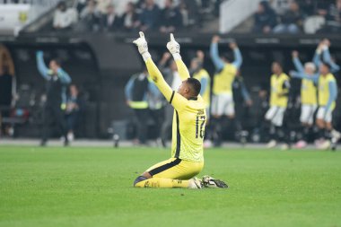 Sao Paulo (SP), Brezilya 01 / 06 / 2024 - Sao Paulo-SP 'deki Neo Quimica Arena' da BRAZILEIRO vs CORINTHIANS maçı.