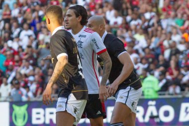 Rio de Janeiro (RJ), 02 / 06 / 2024 - BRASILEIRO / VASCO / FLAMENGO / RJ - Brezilyalı gazeteci Mario Filho stadyumunda düzenlenen A 2024 serisinin 13. turu için geçerli olan Vasco ile Flamengo arasında oynanan karşılaşmada,)