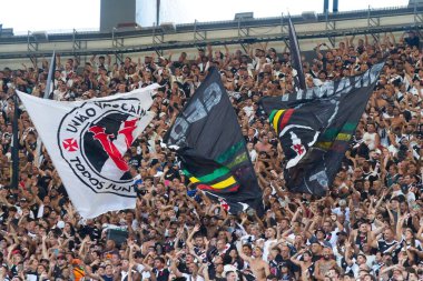 Rio de Janeiro (RJ), 02 / 06 / 2024 - BRASILEIRO / VASCO / FLAMENGO / RJ - Brezilya serisi A 2024 'ün 13. turu için geçerli, Rio de Janeiro' nun kuzeyindeki Mario Filho stadyumunda (Maracana) düzenlenen maç,