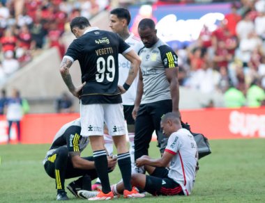 Rio de Janeiro (RJ), 02 / 06 / 2024 - BRASILEIRO / VASCO / FLAMENGO / RJ - The player Veggetti, Vasco ve Flamengo arasında oynanan ve Brezilyalı A 2024 serisinin 13. turu için geçerli olan maçta,)