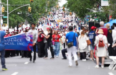 New York 'taki 126. Filipin Bağımsızlık Günü Geçidi' nin 34. Yıllık Kutlaması. 2 Haziran 2024, New York, ABD: 126. Filipin Bağımsızlık Yıldönümünün 34. Geleneksel Kutlaması, Madison Bulvarı boyunca canlı bir geçit töreni