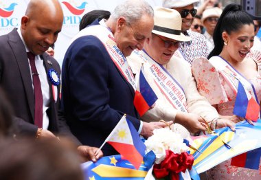 New York 'taki 126. Filipin Bağımsızlık Günü Geçidi' nin 34. Yıllık Kutlaması. 2 Haziran 2024, New York, ABD: 126. Filipin Bağımsızlık Yıldönümünün 34. Geleneksel Kutlaması, Madison Bulvarı boyunca canlı bir geçit töreni