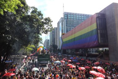 Sao Paulo (SP), 06 / 02 / 2024 - SP / LGBT + PARADE - 28. Sao Paulo LGBT + Onur Yürüyüşü, bu Pazar, 2 Haziran 2024.