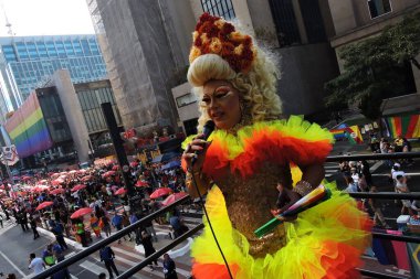 Sao Paulo (SP), 06 / 02 / 2024 - SP / LGBT + PARADE - 28. Sao Paulo LGBT + Onur Yürüyüşü, bu Pazar, 2 Haziran 2024.