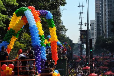 Sao Paulo (SP), 06 / 02 / 2024 - SP / LGBT + PARADE - 28. Sao Paulo LGBT + Onur Yürüyüşü, bu Pazar, 2 Haziran 2024.