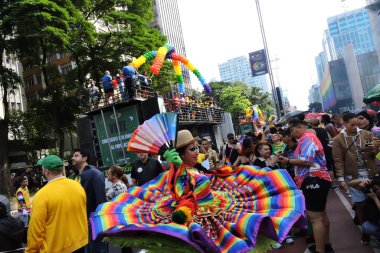 Sao Paulo (SP), 06 / 02 / 2024 - SP / LGBT + PARADE - 28. Sao Paulo LGBT + Onur Yürüyüşü, bu Pazar, 2 Haziran 2024.