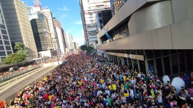 Sao Paulo (SP), 06 / 02 / 2024 - SP / LGBT + PARADE - 28. Sao Paulo LGBT + Onur Yürüyüşü, bu Pazar, 2 Haziran 2024.