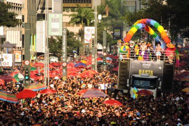 Sao Paulo (SP), 06 / 02 / 2024 - SP / LGBT + PARADE - 28. Sao Paulo LGBT + Onur Yürüyüşü, bu Pazar, 2 Haziran 2024.