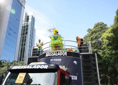 Sao Paulo (SP), 06 / 02 / 2024 - SP / LGBT + PARADE - 28. Sao Paulo LGBT + Onur Yürüyüşü, bu Pazar, 2 Haziran 2024.