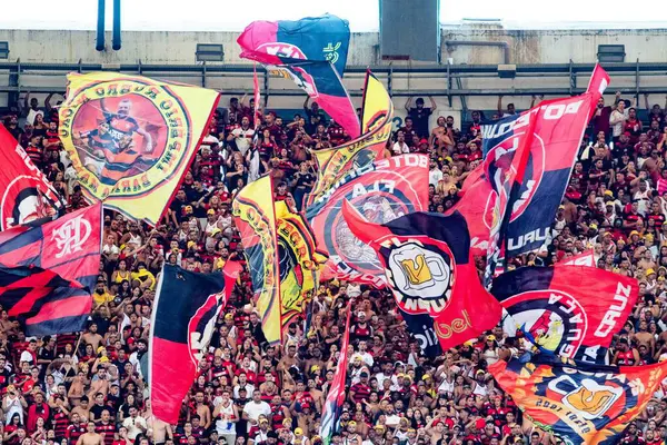 Rio de Janeiro (RJ), 02 / 06 / 2024 - BRASILEIRO / VASCO / FLAMENGO / RJ - Brezilya serisi A 2024 'ün 13. turu için geçerli, Rio de Janeiro' nun kuzeyindeki Mario Filho stadyumunda (Maracana) düzenlenen maç,