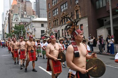 (126. Filipin Bağımsızlık Günü Geçidi. 2 Haziran 2024, New York, New York, ABD Bağımsızlık Günü, Filipinler 'in bağımsızlık ilanını anmak üzere her yıl 12 Haziran' da Filipinler 'de düzenlenen ulusal bayramdır. 