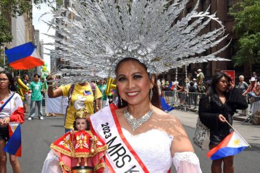 (126. Filipin Bağımsızlık Günü Geçidi. 2 Haziran 2024, New York, New York, ABD Bağımsızlık Günü, Filipinler 'in bağımsızlık ilanını anmak üzere her yıl 12 Haziran' da Filipinler 'de düzenlenen ulusal bayramdır. 