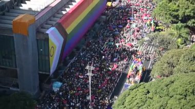 Sao Paulo (SP), 06 / 02 / 2024 - SP / LGBT + PARADE - 28. Sao Paulo LGBT + Onur Yürüyüşü, bu Pazar, 2 Haziran 2024.