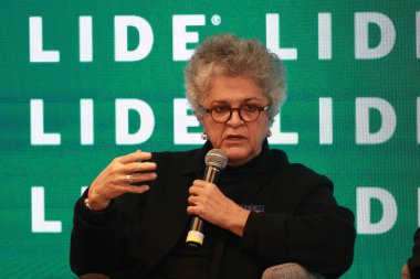 SAO PAULO (SP), 06 / 04 / 2024 - Izabella Teixeira (BM Uluslararası Kaynak Paneli Eş Başkanı ve 2010-2016 Çevre Bakanı), Çevre Semineri (LIDE EGS Ambiental ). 