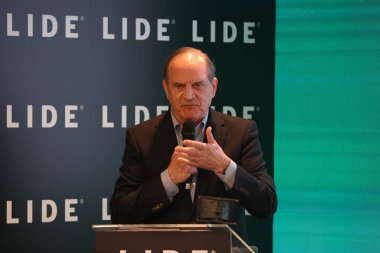 SAO PAULO (SP), 06 / 04 / 2024 - Eski Bakan Luiz Fernando Furlan, yetkilileri, uzmanları ve iş adamlarını bir araya getiren Çevre Semineri (LIDE EGS Ambiental) sırasında.