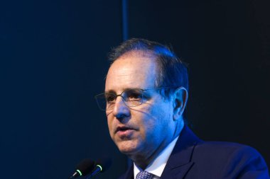 Sao Paulo, Brezilya: 4 Haziran 2024 ABRAINC Zirvesi - ABRAINC Başkanı Luiz Franca, Kurumsal Açılış Paneli: Stratejik Görüş - Makroekonomik Panorama ve Pazar Perspektifleri.