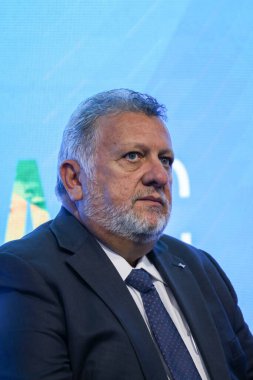 Sao Paulo, Brezilya: 4 Haziran 2024 - Caixa Economica Federal Başkanı Carlos Vieira, Rönesans 'taki Makroekonomik Panorama ve Pazar Perspektifleri Kurumsal Açılış Paneline katılıyor.. 