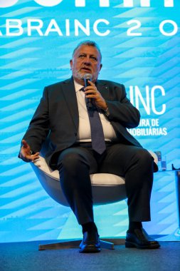 Sao Paulo, Brezilya: 4 Haziran 2024 - Caixa Economica Federal Başkanı Carlos Vieira, Rönesans 'taki Makroekonomik Panorama ve Pazar Perspektifleri Kurumsal Açılış Paneline katılıyor.. 