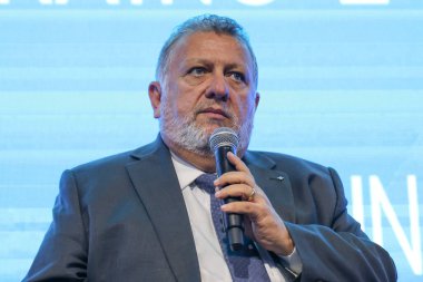 Sao Paulo, Brezilya: 4 Haziran 2024 - Caixa Economica Federal Başkanı Carlos Vieira, Rönesans 'taki Makroekonomik Panorama ve Pazar Perspektifleri Kurumsal Açılış Paneline katılıyor.. 