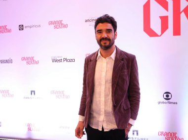 SAO PAULO (SP), 06 / 04 / 2024 - Aktör Caio Blat, yönetmen Guel Arraes ve oyuncuların yanı sıra özel konuklarla birlikte 