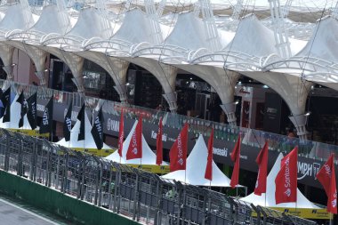 Sao Paulo (SP), Brezilya 06 / 06 / 2024 Interlagos Motosiklet Festivali (6), aralarında Honda, BMW, Harley Davidson, Suzuki gibi çok sayıda üreticinin de bulunduğu bu Perşembe günü başlıyor.. 