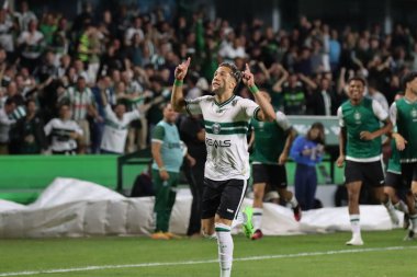 CURITIBA (PR), 06 / 07 / 2024 - Oyuncu Matheus Frizzo, Coritiba ile Ituano arasında oynanan ve 2024 Brezilya B Serisi Şampiyonası 'nın 9.. 