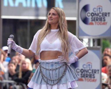 Megan Trainor Today Show 'da canlı performans sergileyecek. 07 Haziran 2024, New York, ABD: 